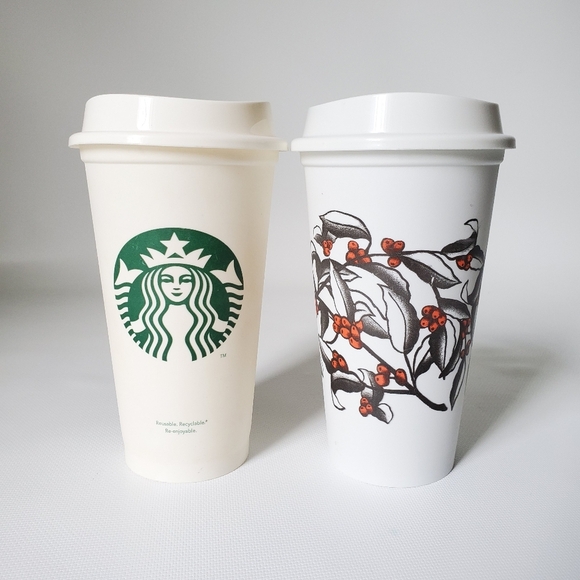 Starbucks Reusable Coffee Cups - Picture 1 of 8